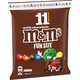 M&ms Chocolate Fun Size 11 Piece Share Pack 148g