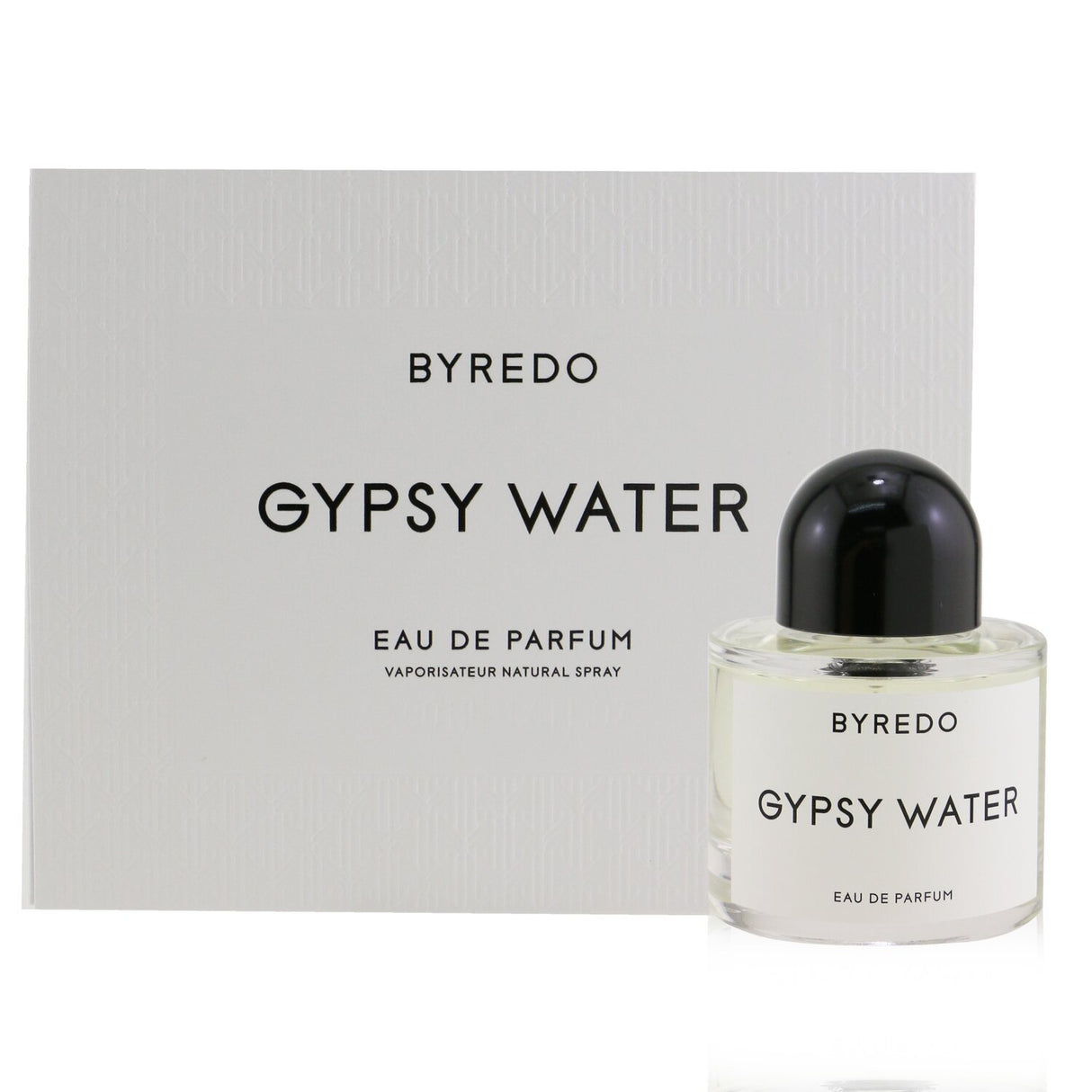 Byredo Gypsy Water Eau De Parfum 50ml, unisex woody fragrance with notes of bergamot, juniper, incense, and warm amber.