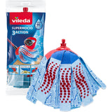 Vileda Supermocio 3 Action Mop Refill - Each
