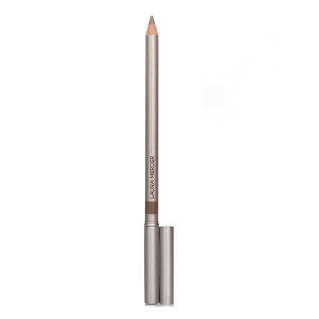 Laura Mercier Eye Brow Pencil in Ash Blonde with groomer brush for flawlessly shaped, defined brows that last all day.