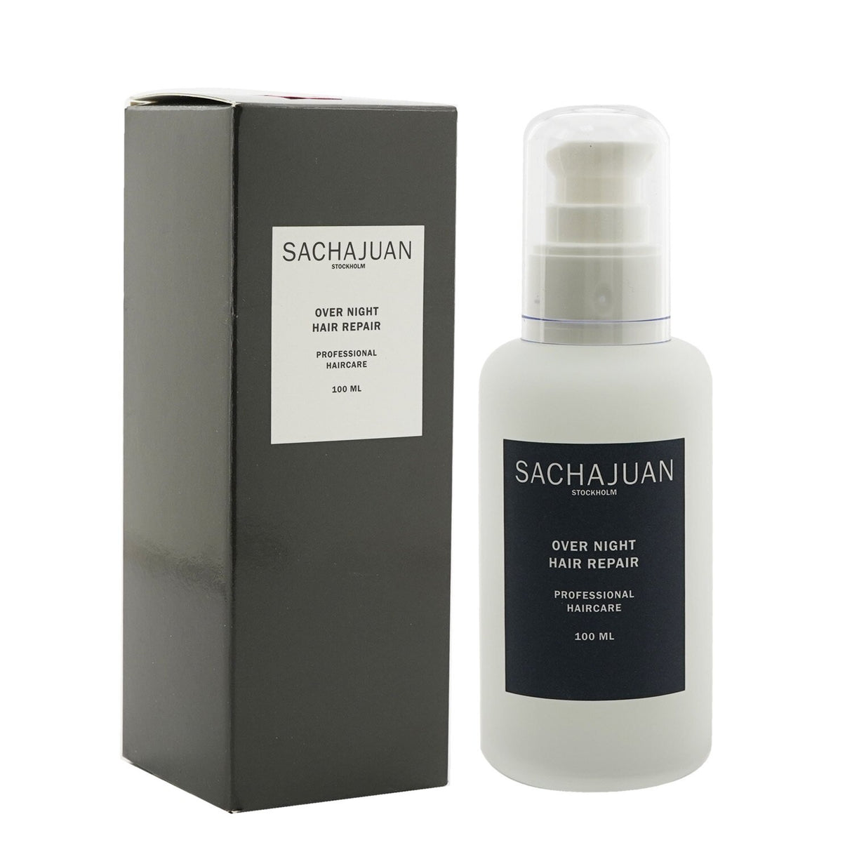 Sachajuan Over Night Hair Repair 100ml, an intensive treatment revitalizing hair with Ocean Silk Technology while you sleep.