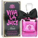 "Juicy Couture Viva La Juicy Noir Eau De Parfum Spray 100ml, featuring floral fruity notes and a warm, sweet base."