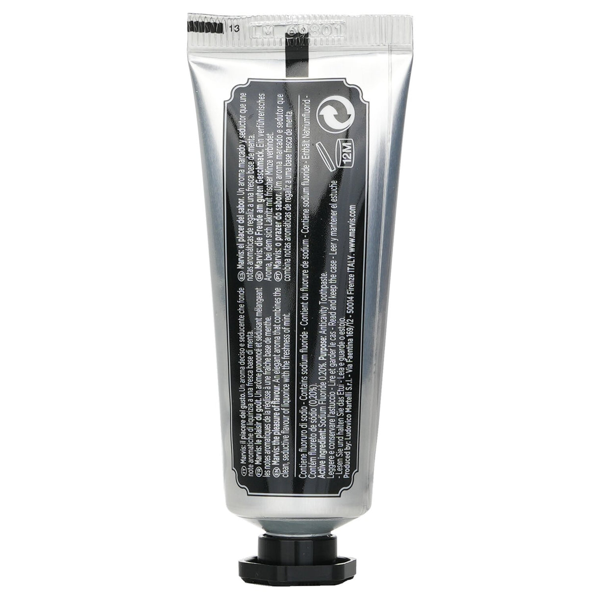 Marvis - Amarelli Licorice Toothpaste (Travel Size)  - 25ml/1.3oz