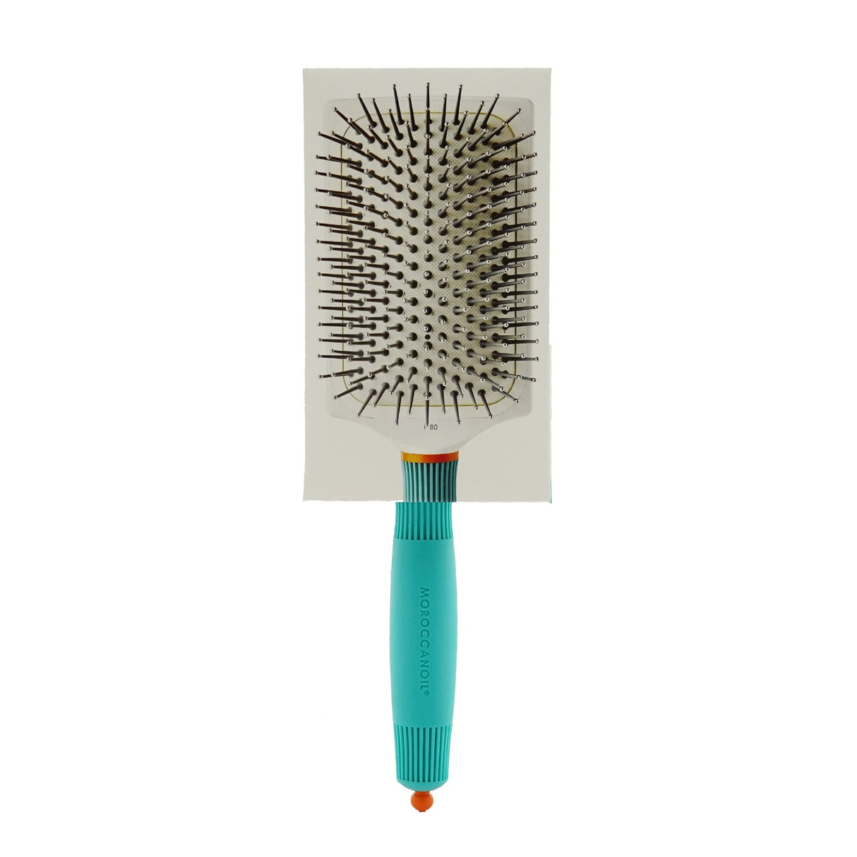 Moroccanoil Ionic Ceramic Thermal Paddle Brush designed for sleek styling, frizz reduction, and efficient drying.