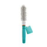 Moroccanoil 25mm round brush with ionic bristles for healthy hair, reduces drying time, perfect for curls and waves.