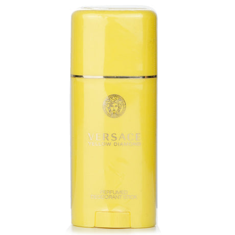 Versace Yellow Diamond Perfumed Deodorant Stick, 50ml, offers luxurious scent and all-day freshness with quick-drying protection.