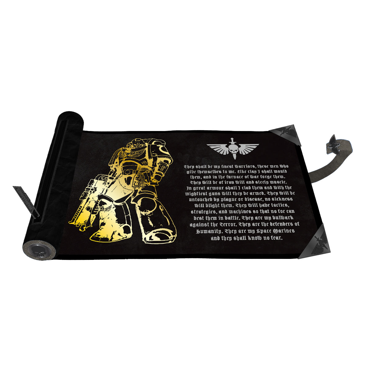 Ultra Pro: UP16435 Space Marines - Adeptus Astartes Dice Scroll Premium Foil