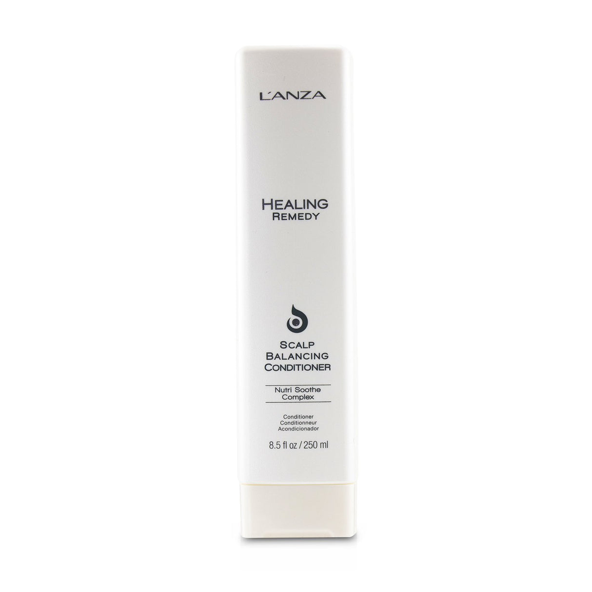 Lanza Healing Remedy Scalp Balancing Conditioner 250ml, enriched with Coconut Water and Lavender Oil for healthy, nourished hair.