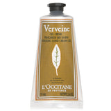 L'Occitane Verveine Cooling Hand Cream Gel in 75ml, a lightweight moisturizer for revitalized, silky-smooth hands with a refreshing scent.