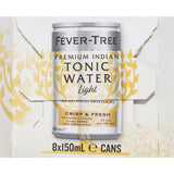 Fever Tree Light Tonic Water  Cans 8 x 150mL