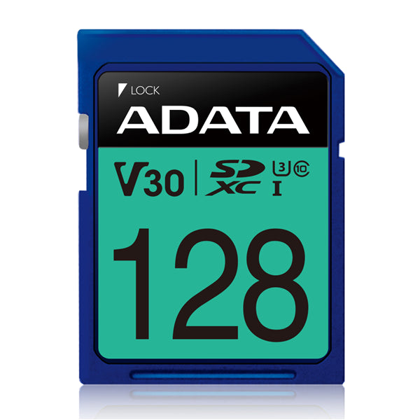 ADATA Premier Pro UHS-I U3 V30 SDXC Card 128GB