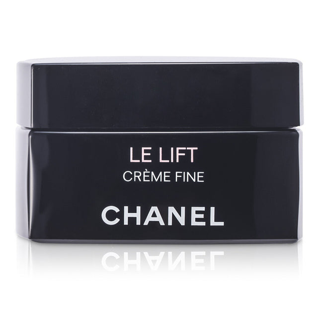 Chanel Le Lift Creme Fine in 50g jar, a lightweight lifting cream that boosts elasticity and firms skin for a youthful glow.