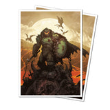 Ultra Pro: UP16615 DOOM 105ct Apex Deck Protector Sleeves 2 for Bethesda - Doom