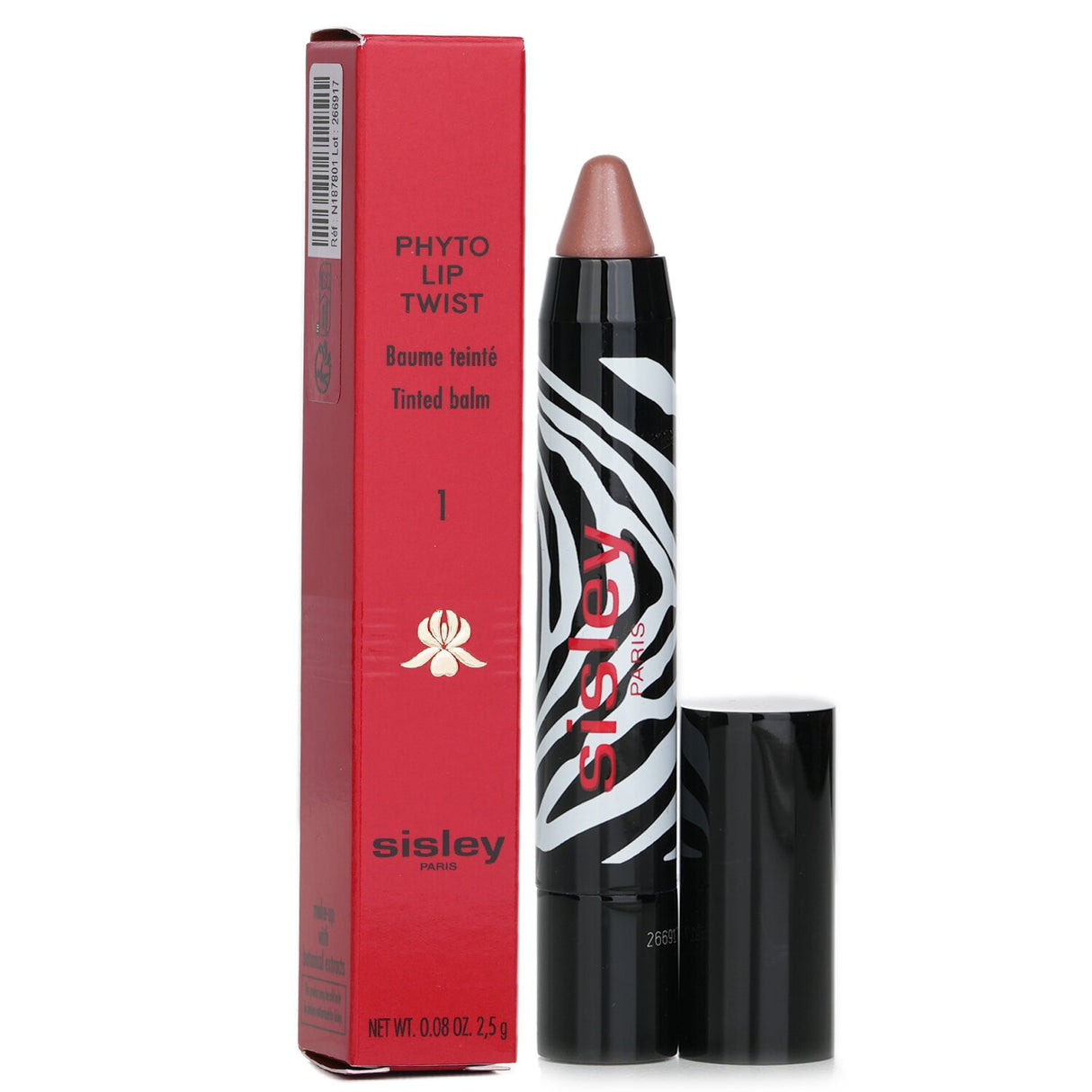 Sisley - Phyto Lip Twist - # 1 Nude  - 2.5g/0.08oz