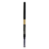 Smashbox Brow Tech Gloss Stick in #Blonde with glossy color and spoolie brush for effortless, natural-looking brows.