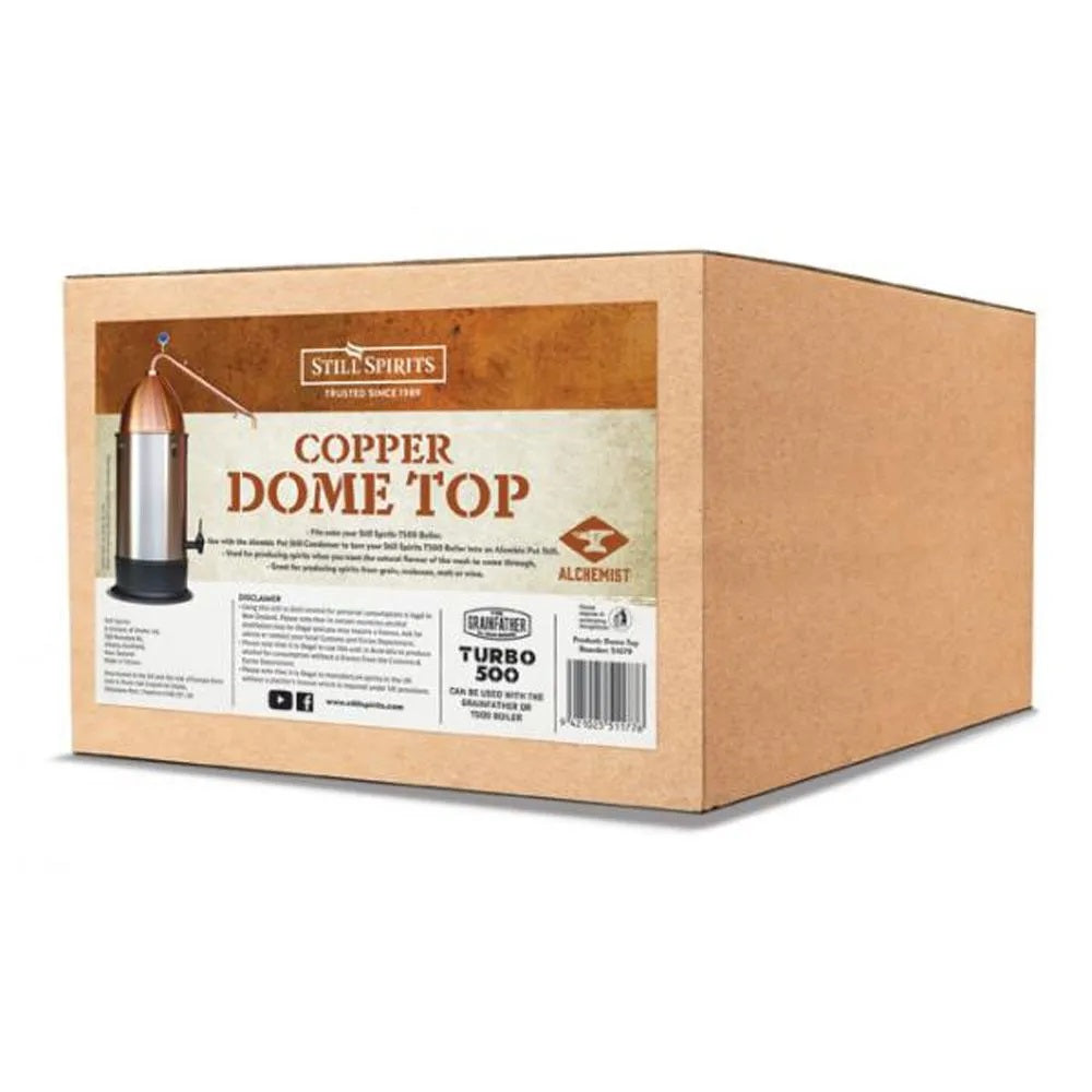 KIT - Still Spirits Copper Dome Top and Alembic Condenser