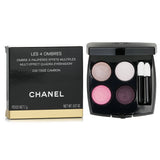 Chanel Les 4 Ombres Quadra in No. 228 Tisse Cambon, featuring four blendable shades in a chic mirrored compact.