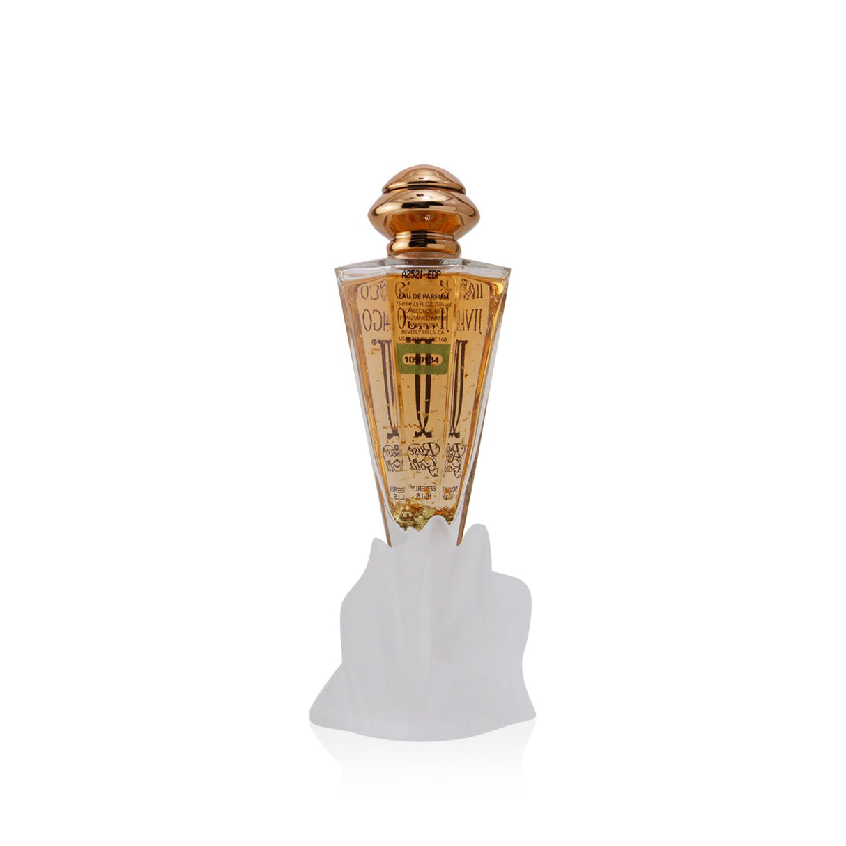 Jivago Rose Gold Eau De Parfum Spray 75ml, a floral fruity fragrance with fresh citrus and rich floral notes for women.