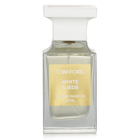 Tom Ford Private Blend White Suede 50ml fragrance featuring floral woody notes, ideal for sophisticated winter wear.