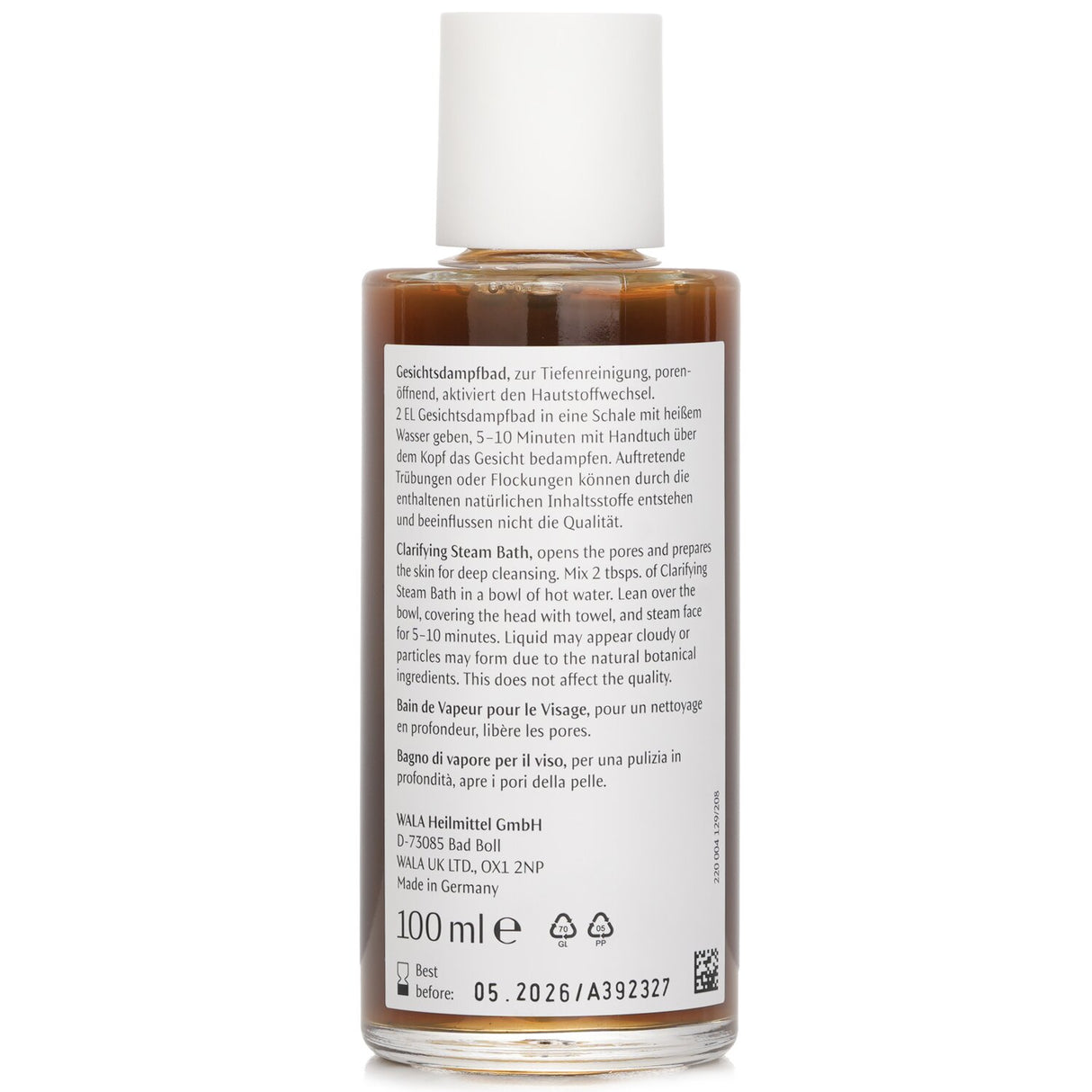 Dr. Hauschka Clarifying Steam Bath 100ml/3.4oz