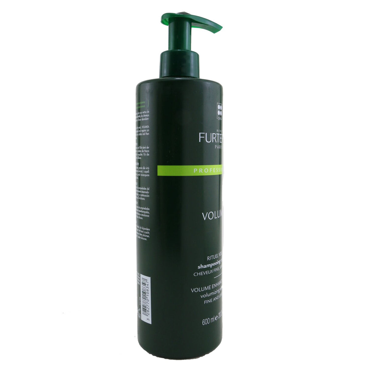 Rene Furterer Volumea Volumizing Shampoo for fine hair, enhancing volume and flexibility with natural Carob extract.