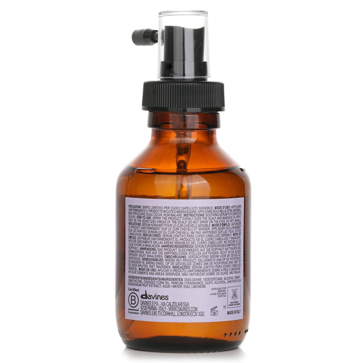 Davines Natural Tech Calming Superactive Soothing Serum (For Sensitive Scalp) 10