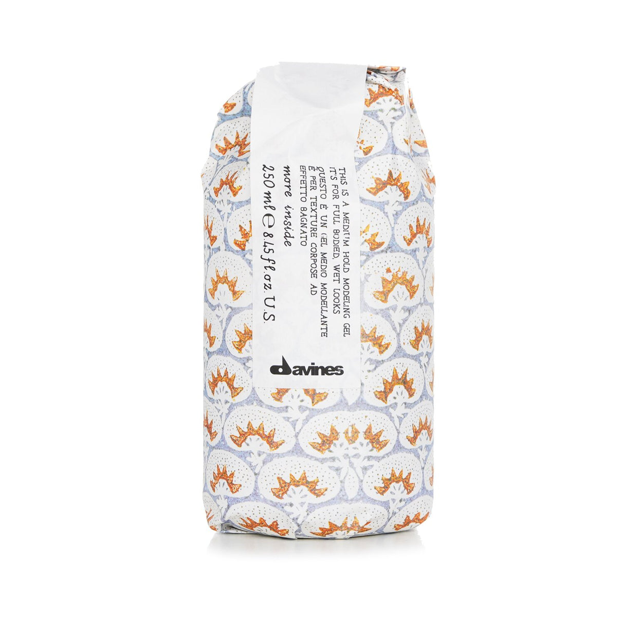 Davines More Inside This Is A Medium Hold Modeling Gel (For Full Bodied, Wet Loo