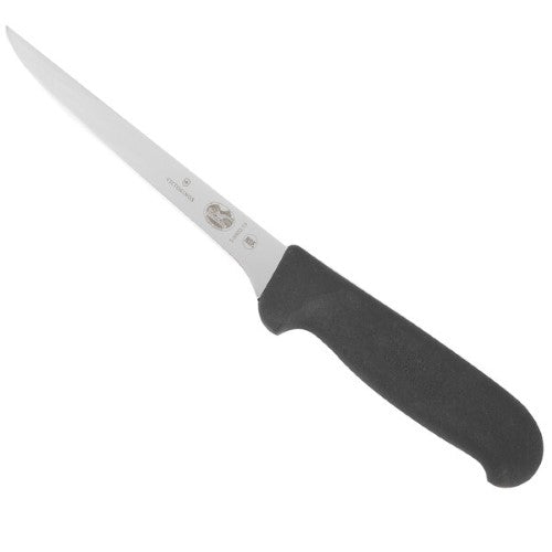 Victorinox Fibrox Stiff Narrow Boning Knife 15cm Black