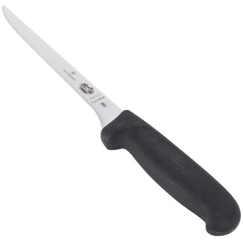Victorinox Fibrox Flexible Narrow Boning Knife 15cm Black