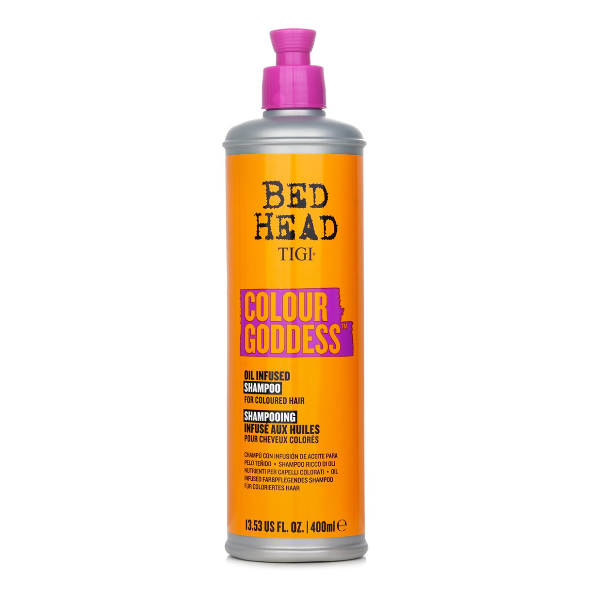 Tigi - Bed Head Colour Goddess Oil Infused Shampoo (For Coloured Hair)  - 400ml/