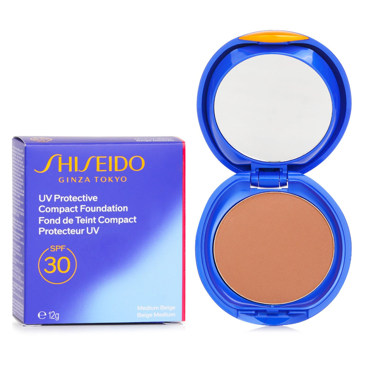 Shiseido UV Protective Compact Foundation SPF 30 (Case+Refill) - # SP60 Medium B