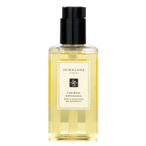 Jo Malone Lime Basil & Mandarin Body & Hand Wash in a pump bottle, 250ml, offers a refreshing citrus scent and rich cleansing foam.