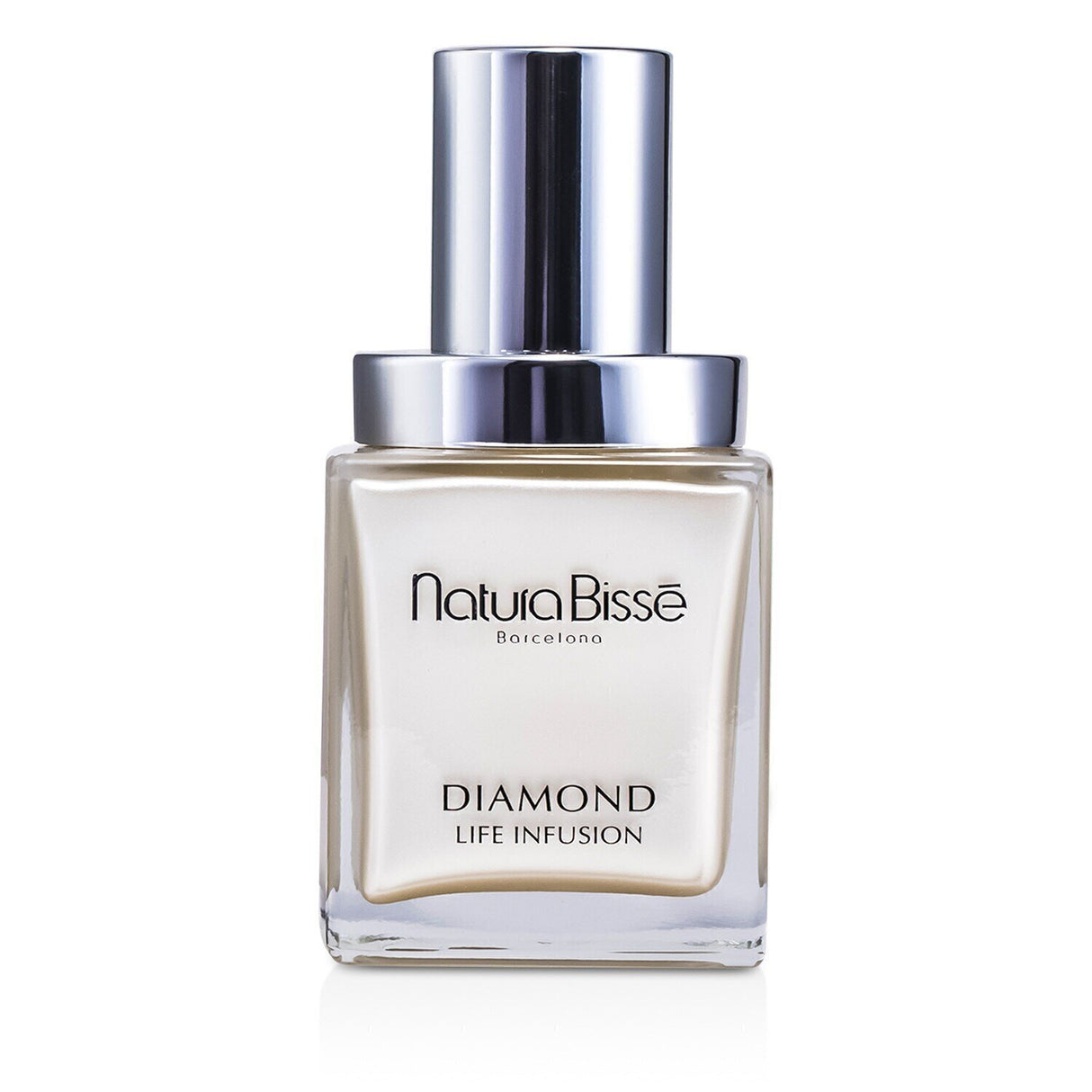 Natura Bisse Diamond Life Infusion Serum in a 25ml bottle, rejuvenating face serum for youthful, radiant skin.