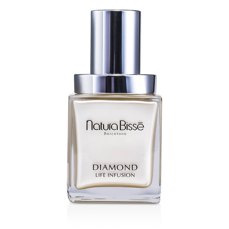Natura Bisse Diamond Life Infusion Serum in a 25ml bottle, rejuvenating face serum for youthful, radiant skin.