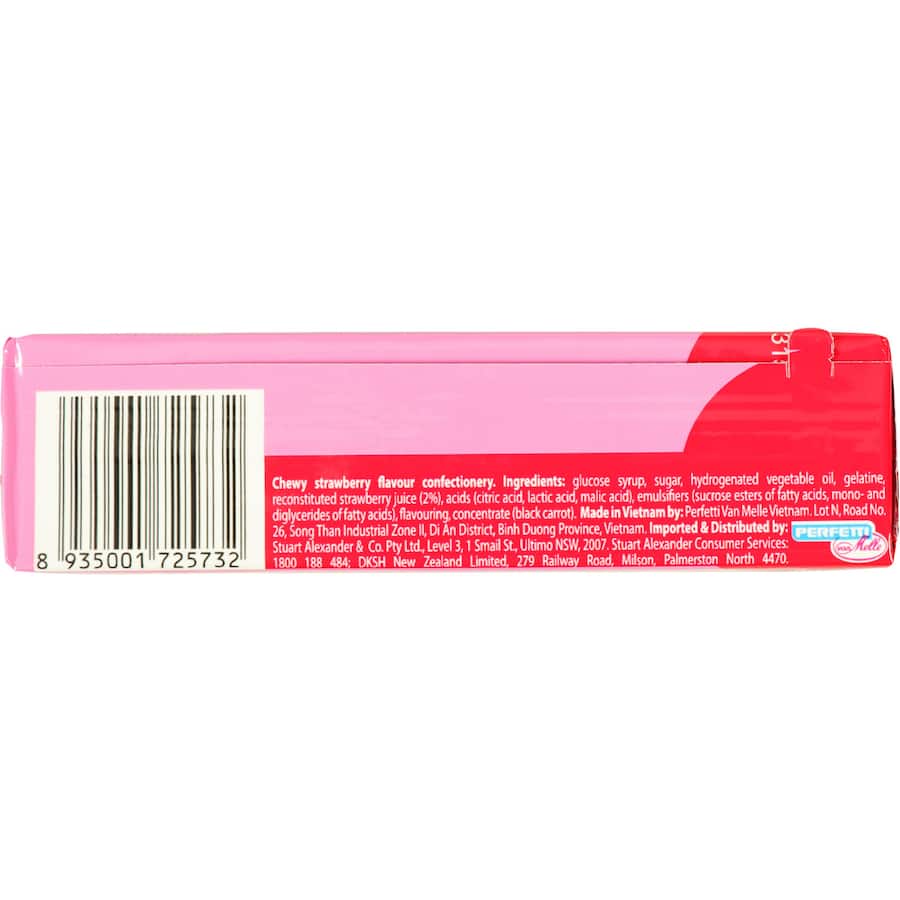 Chupa Chups Chewing Gum Incredible Chew Strawberry 45g
