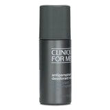 Clinique Antiperspirant-Deodorant Roll-On provides all-day wetness and odor protection for men in a non-staining formula.