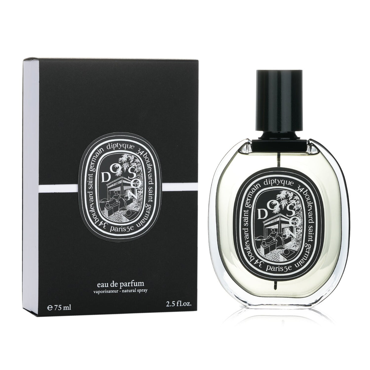 Diptyque Do Son Eau De Parfum Spray, a floral fragrance with notes of orange flower, rose, tuberose, and musk, perfect for women.