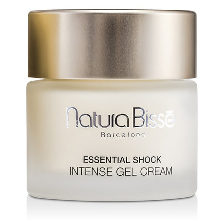 Hydrating anti-aging gel cream from Natura Bisse, infused with Proteoglycan-Derma Complex and Iris Florentina extract.