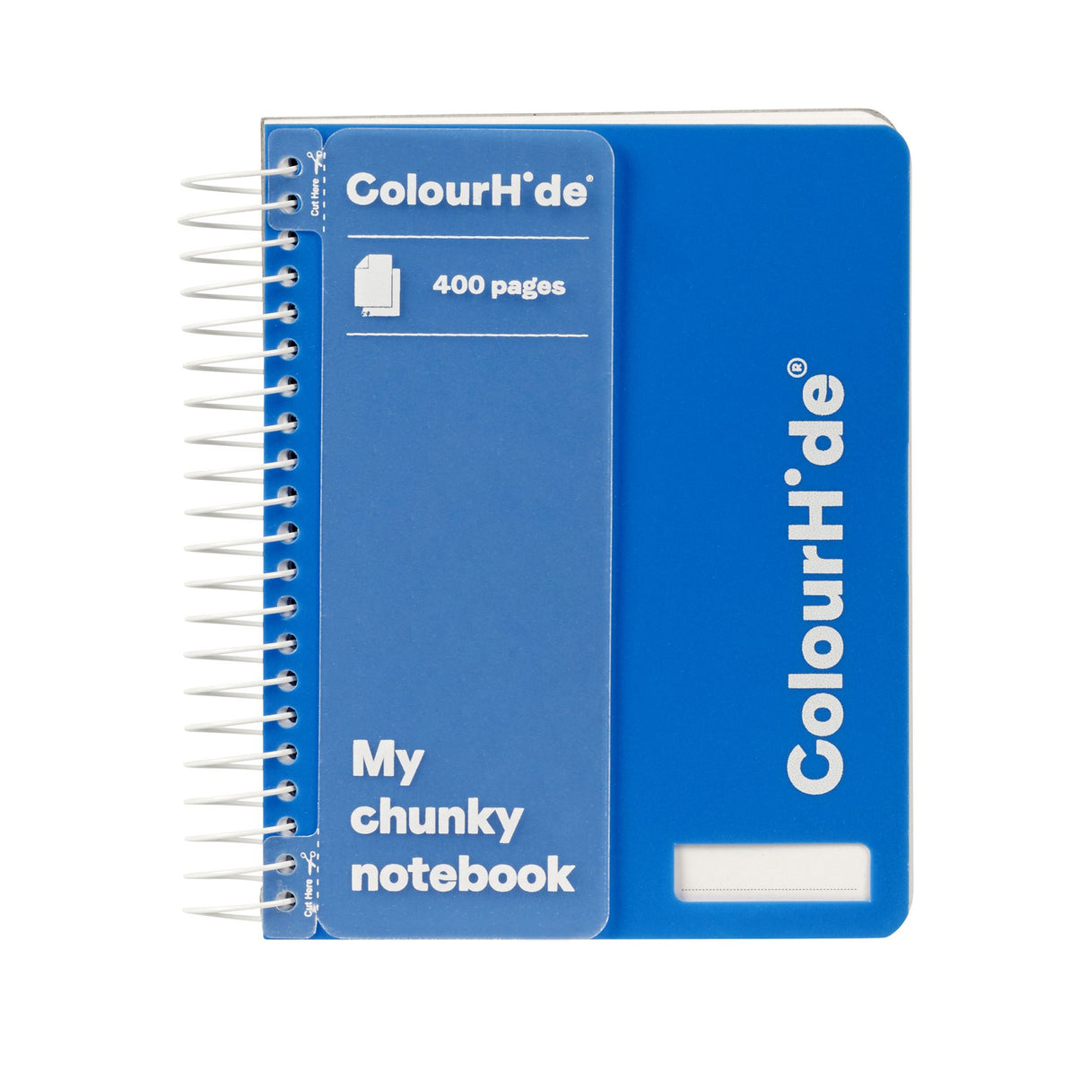 Colourhide My Chunky Notebook 400 Page Blue