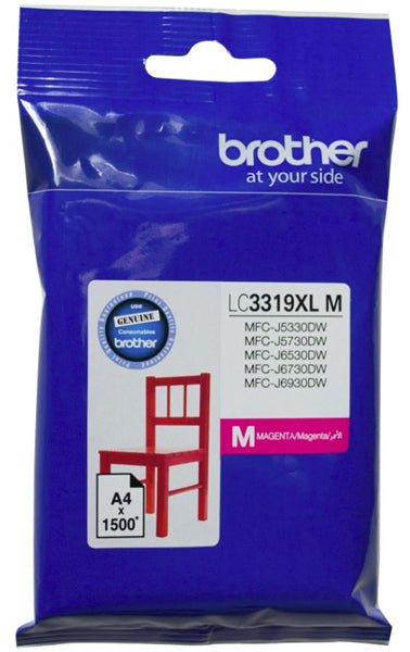 Brother LC3319XLM Magenta High Yield  Ink Cartridge