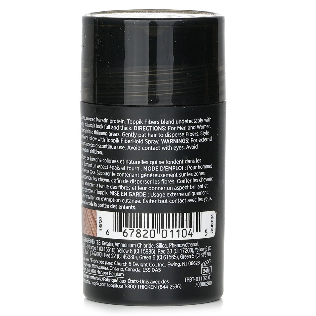 Toppik - Hair Building Fibers - # Light Brown  - 12g/0.42oz