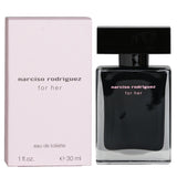 Narciso Rodriguez - For Her Eau De Toilette Spray in a sleek 30ml bottle, featuring a captivating woody-amber scent for modern women.