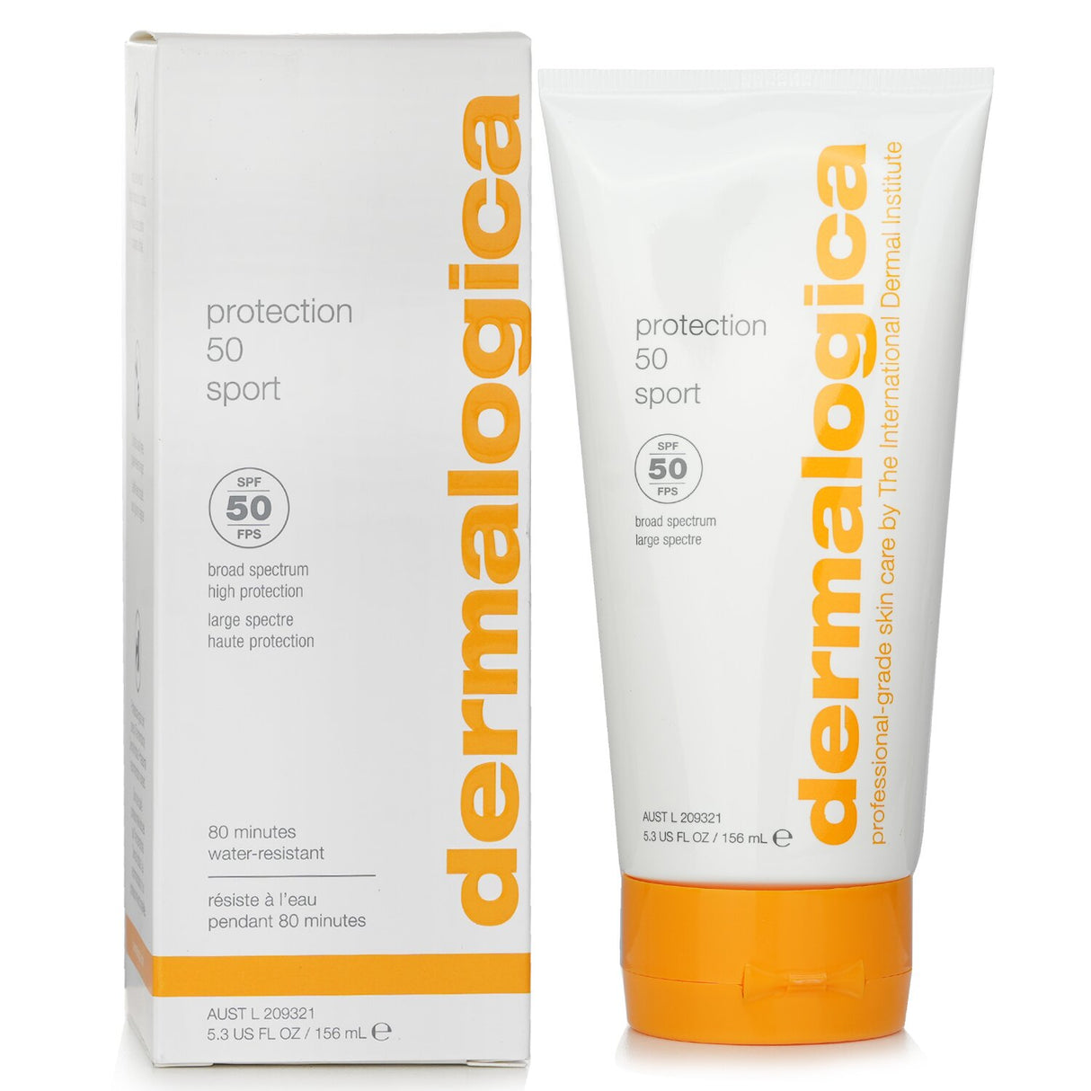 Lightweight, rapid-absorbing face sunscreen with SPF 50, water-resistant for 40 minutes, perfect for active outdoor use.