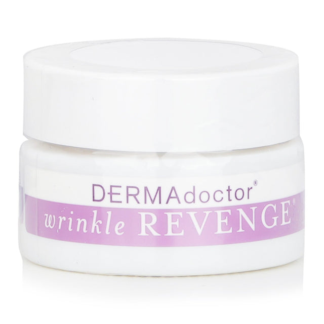 DERMAdoctor eye balm in a sleek 15ml jar, enriched with peptides and antioxidants for youthful, vibrant eyes.