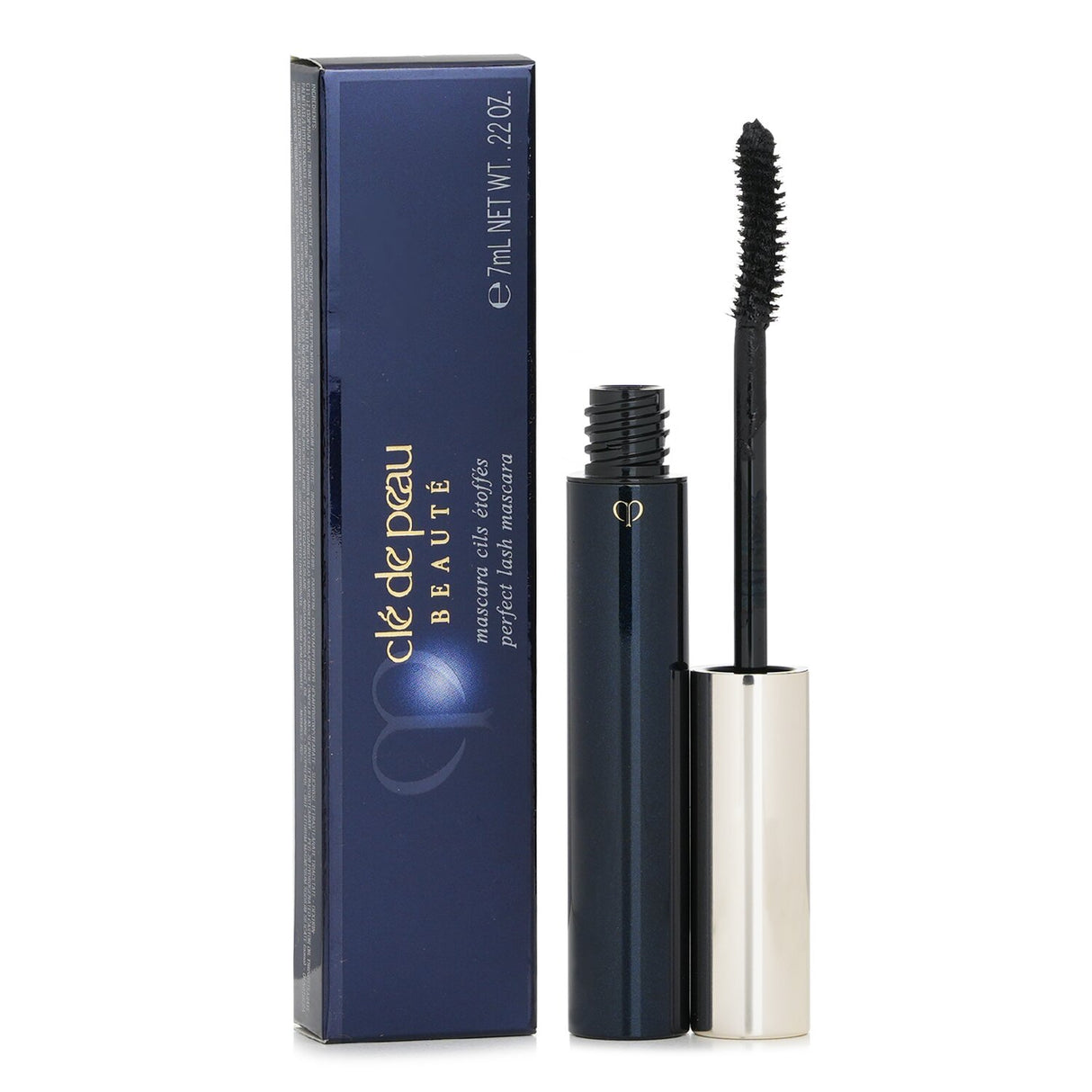 Cle De Peau Perfect Lash Mascara #1 Black enhances lashes with volume, length, curl, and rich color for a defined look.