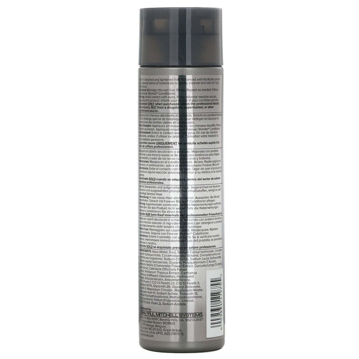 Paul Mitchell Forever Blonde Shampoo for intense hydration, repair, and maintaining beautiful blonde hair.