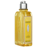 L'Occitane Verveine Shower Gel in a 250ml bottle, a gentle cleanser for sensitive skin with a refreshing spring fragrance.