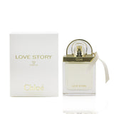 Chloe Love Story Eau De Parfum, 50ml, features floral notes inspired by Parisian romance for an uplifting scent.