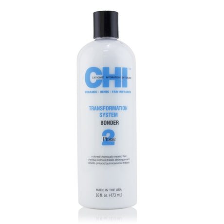 CHI Transformation System Phase 2 - Bonder Formula B, 16oz treatment for colored hair, hydrates, smooths, and enhances manageability.