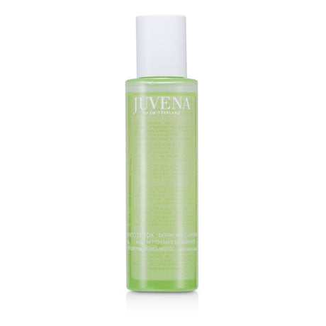 Juvena Phyto De-Tox Cleansing Oil (100ml) with avocado and macadamia oils for deep cleansing and hydration.